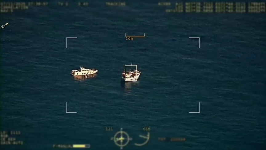Foreign vessels intercepted by MNDF in Maldivian waters