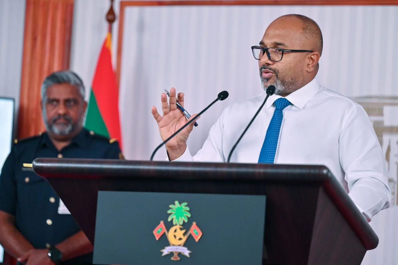 Photo used with the report on Maldives passport services