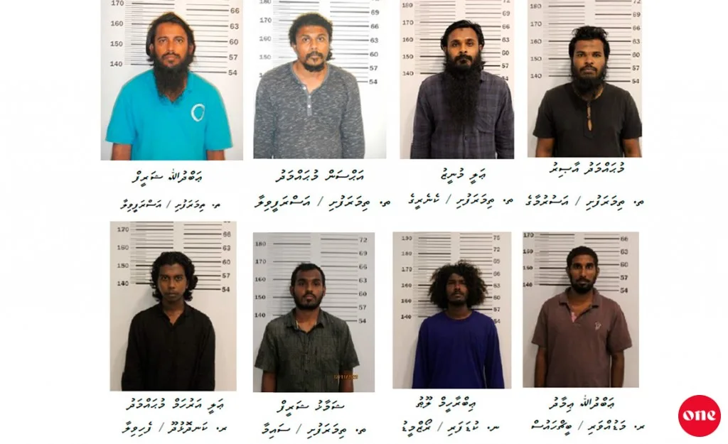 Photo used with the report on the Thimarafushi terror plot verdict